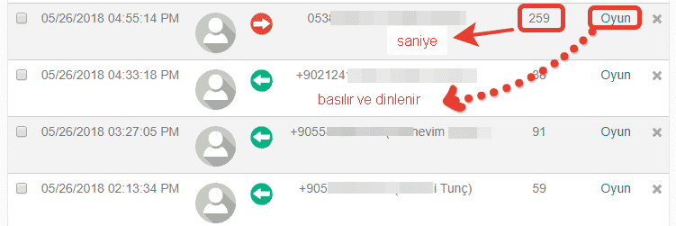 telefon görüşme kayıt programı android